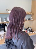 ブリーチ履歴をいかしたラベンダーピンク