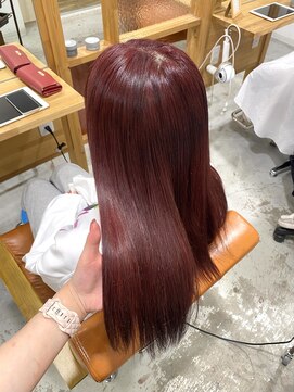 ユニカ 宇都宮(yunica) ミディアムヘア/暗めカラー/フェイスフレーミング/宇都宮/鶴田