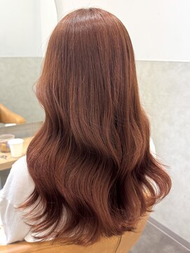 【Lufeli】内海ひなの　オレンジカラー／オレンジブラウン