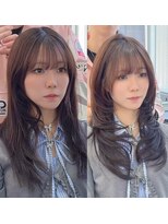 ミニョン(Mi9non)&nbsp;【似合わせカット】カットで垢抜ける小顔レイヤー