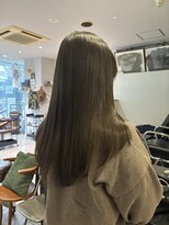 オーバーツー(over-two)&nbsp;デザインカラー　オリーブグレージュ