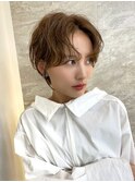 大人ガーリー/白髪前髪/ショートボブ/20代30代40代50代/池袋