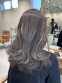 ヘアー アンド ビューティー リル(rille)&nbsp;ブリーチ無しで叶うグレージュカラー