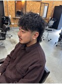 マレットヘア×シャドウパーマ