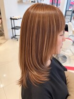 アース 焼津店(HAIR&MAKE EARTH)&nbsp;レイヤー×ハイライト