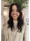 指どおりなめらかなロング