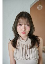 アンドットエス 銀座(and.S)&nbsp;【and.S 銀座】大人ミディアム オリーブベージュ　ローライト