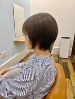リノアプラス(Linoa+)&nbsp;丸みショートボブ×柔らかベージュ