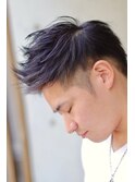 【Augusta hairdesign】無造作ツーブロックビジネスヘア