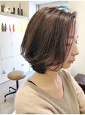 重軽ニュアンスボブ　二子玉川　テラバイアフロート松子