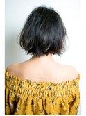 ふわふわボブスタイル
