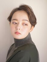 パール(PearL)&nbsp;《PearL》ハンサムマッシュショート×くすみベージュ