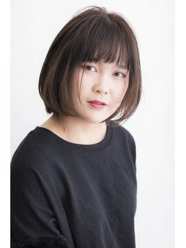 ハナブサ 藤江店(HANABUSA) 【川東拓夢 HANABUSA】30代.40代,50代 丸みショート 大人ボブ