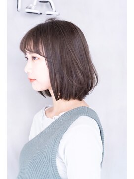 レニーバイエース(LANY by ACE) 【LANY 横浜】 ストレートミディ×ラベンダーベージュ