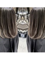 トルネード(TORNADO) オンブレハイライトバレイヤージュグレージュ