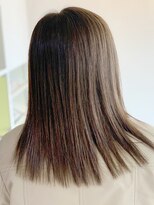 アークスヘアー&nbsp;艶感べージュ★ツヤ感UP♪ダメージレスのナチュラルストレート