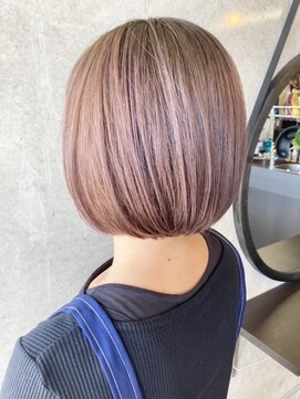 ヘアメイク ゼロ(0) grey pink