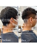 スッキリ刈り上げスタイルROMMYHomme