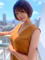 ラウンジ モリオ イケブクロ(Lounge MORIO Ikebukuro) 【morio池袋】大人かわいい長めショート♪