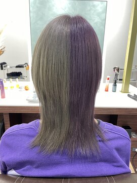 カシータフロル モゾワンダーシティ店(Casita flor) 【2色使った2トーンカラー】