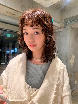 ハマモト レイヤーパーマスタイル