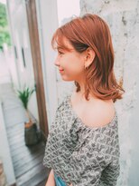 エイル 上大岡店(aile) 夏にぴったりオレンジヘアー！〔上大岡/上大岡駅〕