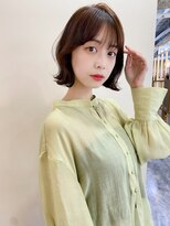 大人外ハネボブペールベージュ