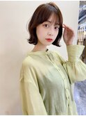 大人外ハネボブペールベージュ