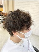 メンズパーマ、スパイラル