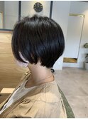 ショートスタイル ショートボブ 半個室
