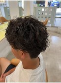 メンズスパイラルパーマ
