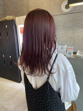 リンダテーラ(Linda tela) 【札幌白石】ダブルカラー/ケアブリーチ/秋カラー/ピンクヘアー