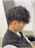 ☆メンズ/波巻きパーマ/水戸/骨格矯正/メンズカット/マッシュ