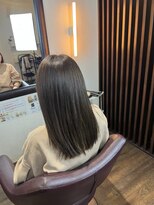 テュセ ヘアー 京都(Tu sais hair kyoto)&nbsp;セミロング/グレージュ/カーキ/オリーブ/アッシュ/ベージュ