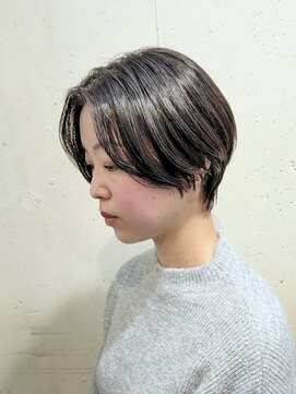 ゴーズゴードットビー 吉祥寺(go s go .b) 【gosgo近藤】ショートボブ/耳掛け/センターパート/大人女子