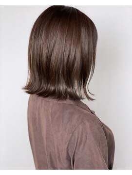 ノルン(norn) 外はねモーブピンク