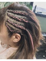 マドゥーズ ヘアショップ(Madoo's hair shop)&nbsp;カラーコーンロウ