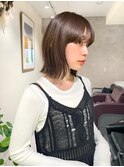 ボブウルフレイヤーボブくびれボブレイヤーカット前髪カット
