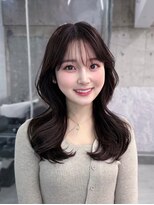 フィヴェント(Fivent)&nbsp;美髪韓国レイヤーイメチェン似合わせワイドバング小顔レイヤー