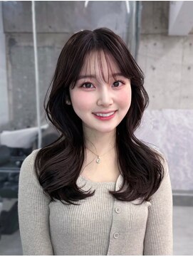 フィヴェント(Fivent) 美髪韓国レイヤーイメチェン似合わせワイドバング小顔レイヤー