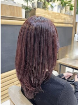 ヘアリゾート粋 リマ 銀座店(lima) チェリーレッド【田口春奈】