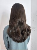くびれヘア美髪韓国ヘア顔周りレイヤー_ba532681