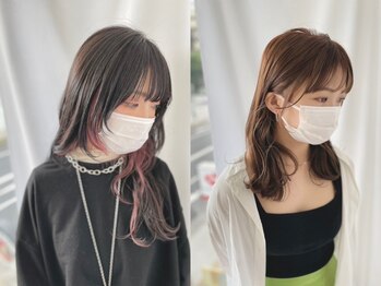 カーフリヘア ウル 千葉店(Kahuli hair Ulu)の写真/高いカット技術を持つStylistが「トレンド×似合わせ」を提案◎[ブリーチ/縮毛矯正/髪質改善/千葉駅]