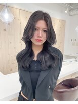 メルト 新宿(Melt)&nbsp;韓国ヘア×重たく見えない暗めグレージュ