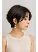 大人ショート　耳掛けショート　担当内迫