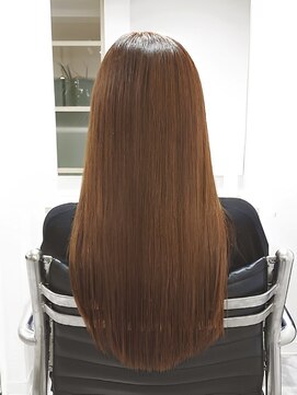 サロウィン 大宮Crest店(SALOWIN) 美髪ストレートイメチェンチェリーブラウンワインレッド髪質改善