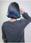 blueバレイヤージュ【渋谷/髪質改善/学割/ブリーチ/レイヤー】