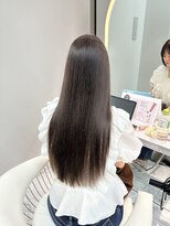 ロンドルピナス 小倉(Lond Lupinus)&nbsp;ミディアムヘア暗めカラー/デザインカラー/フェイスフレーミング