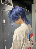 ウルフ　ブルーカラー　韓国風