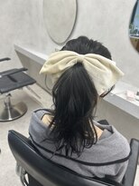 ノアル 大宮店(NOAHL)&nbsp;ゆるふわ/ミディアム/無造作ポニー／ポニーテール